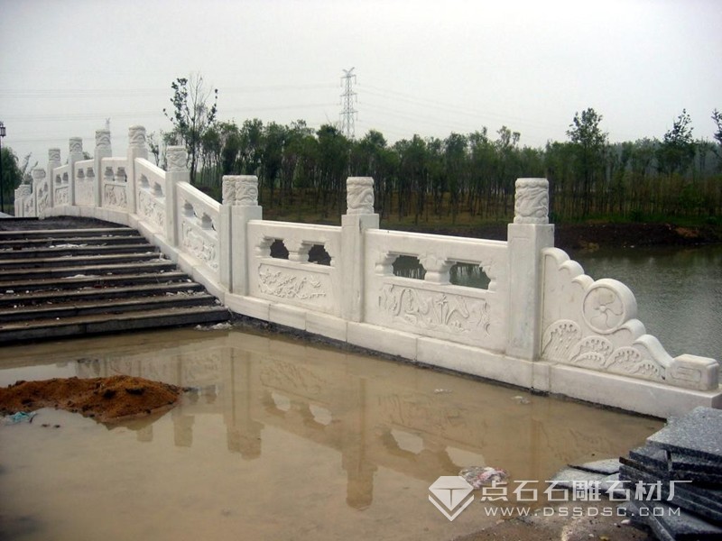 漢白玉欄桿 公園護(hù)欄