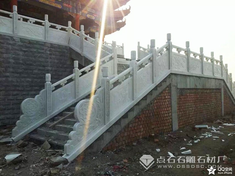 漢白玉欄桿 石欄桿