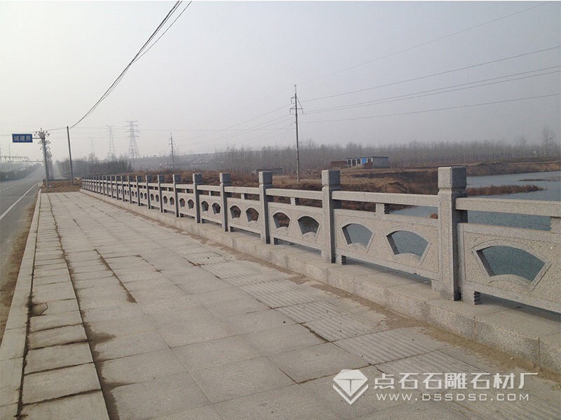 花崗巖欄板 河道欄板 河道石欄板