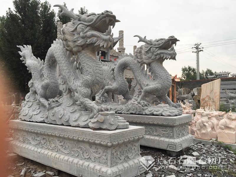 石雕龍 青石