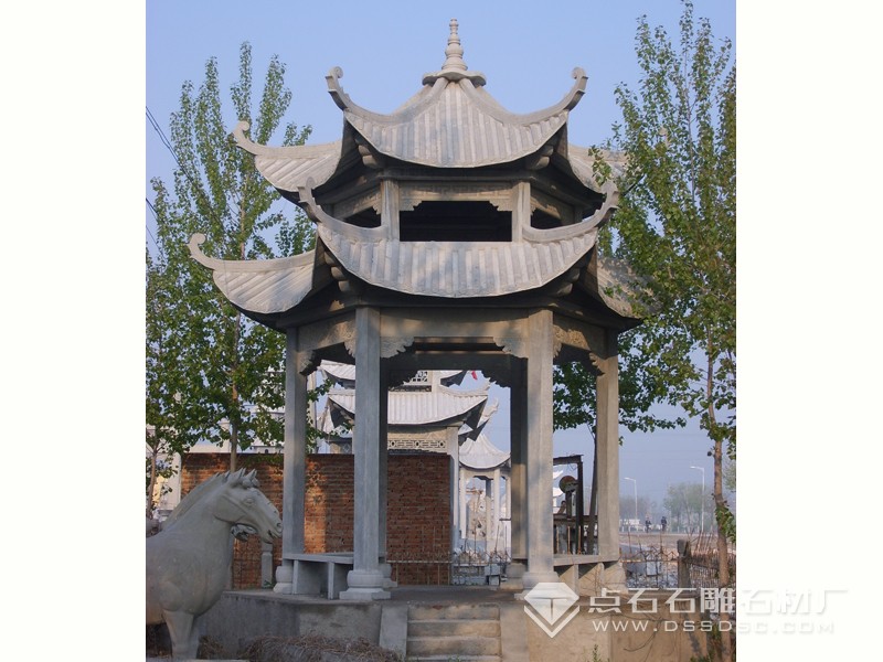 涼亭青石  石涼亭青石