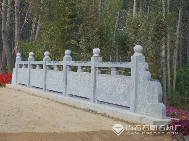 青石欄桿 石雕欄桿