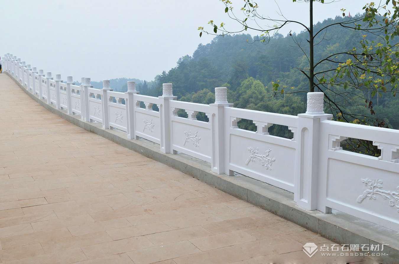 漢白玉石欄桿 漢白玉石欄桿