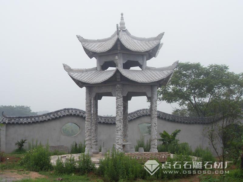 石雕涼亭 石雕涼亭