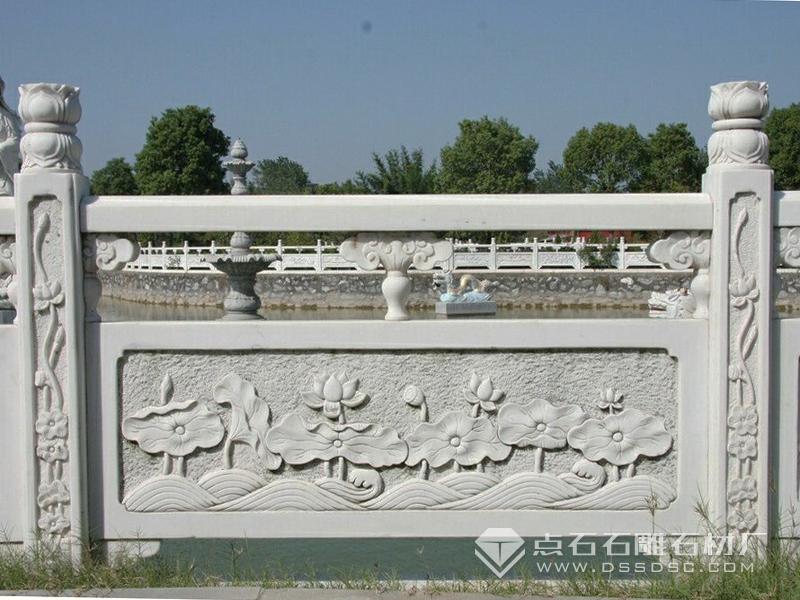 漢白玉石欄桿 漢白玉石欄桿